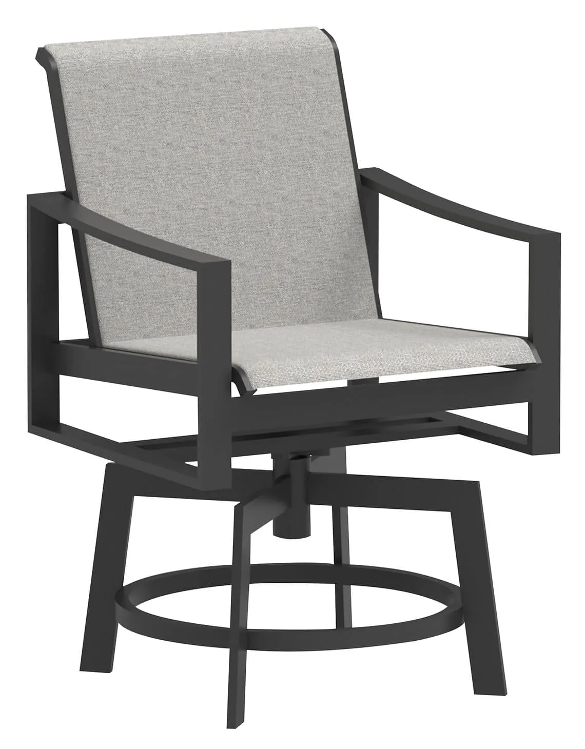 Lane Venture 441-43 Bonavista Sling Slope Arm Swivel Counter Stool