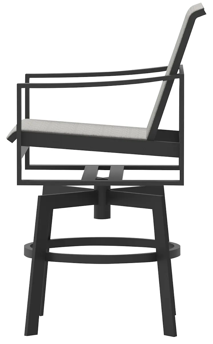 Lane Venture 441-53 Bonavista Sling Slope Arm Swivel Bar Stool Lane Venture 441-53 Bonavista Sling Slope Arm Swivel Bar Stool