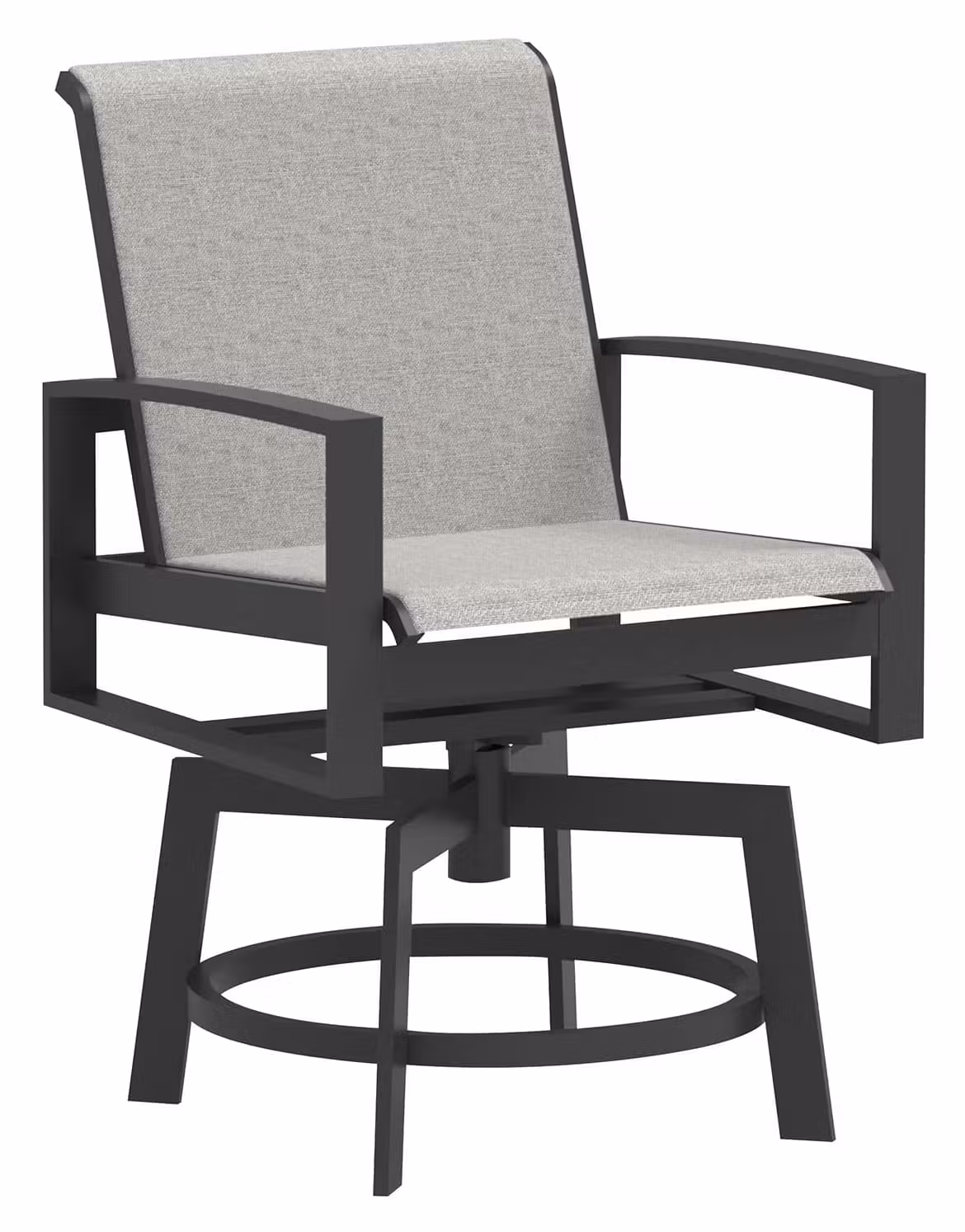 Lane Venture 442-43 Bonavista Sling Arch Arm Swivel Bar Stool