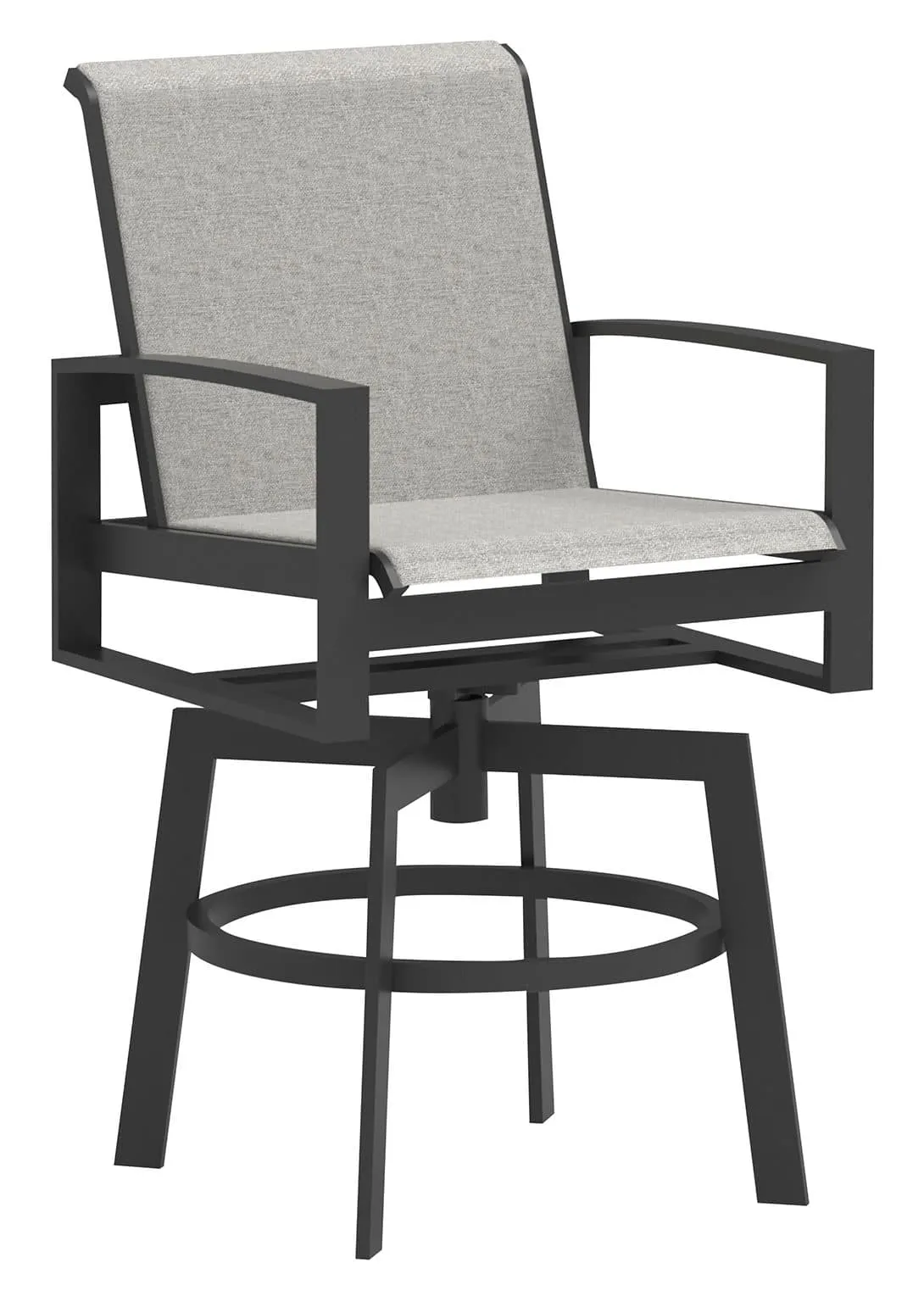 Lane Venture 442-53 Bonavista Sling Arch Arm Swivel Bar Stool