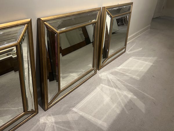 Maitland-Smith 8189-28/140 Glendale Gold Mirror Frame, Glass Maitland-Smith 8189-28/140 Glendale Gold Mirror Frame, Glass