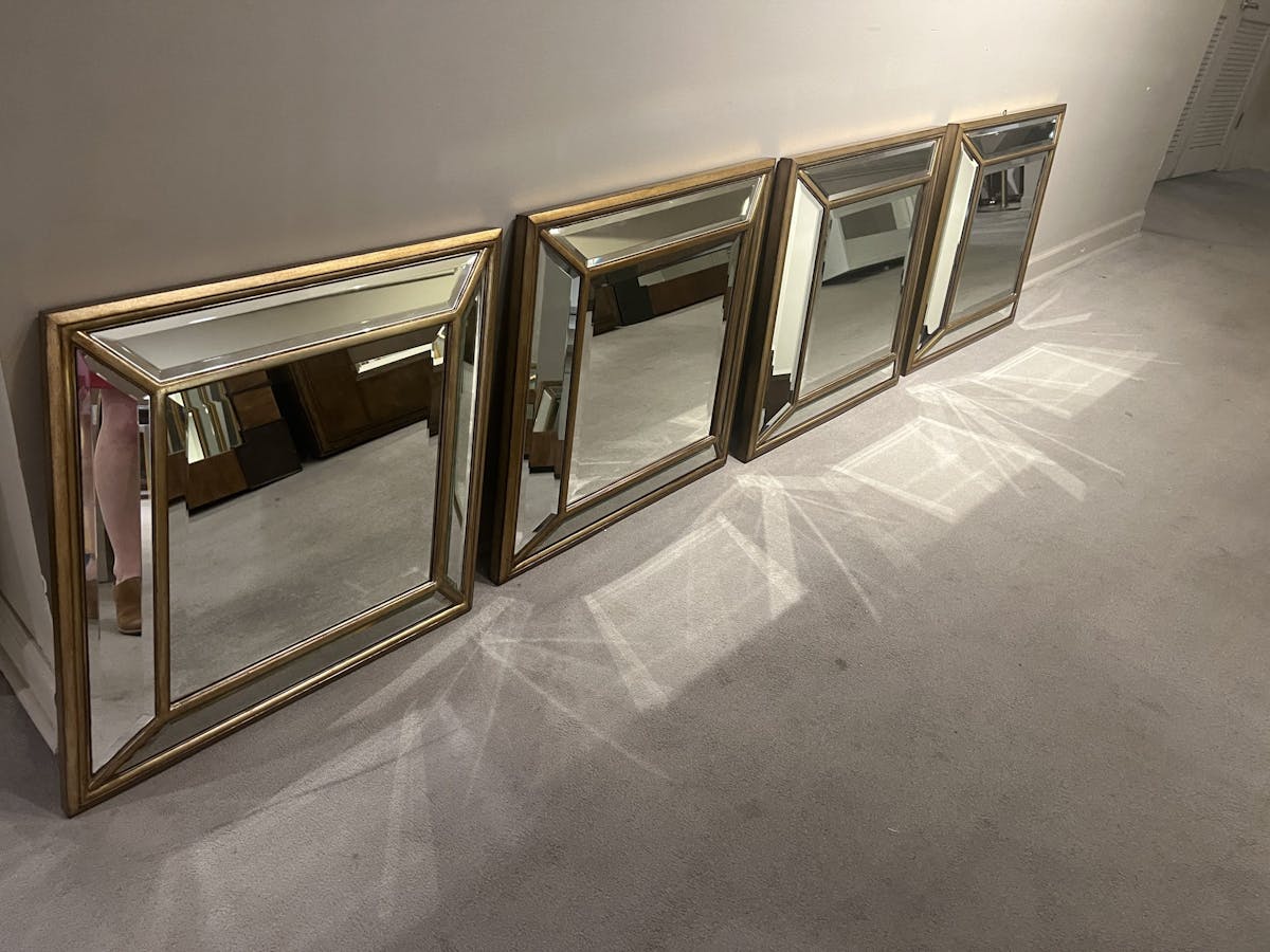 Maitland-Smith 8189-28/140 Glendale Gold Mirror Frame, Glass Maitland-Smith 8189-28/140 Glendale Gold Mirror Frame, Glass