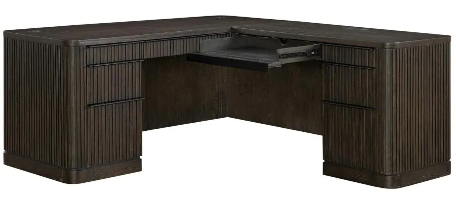Martin Furniture IMTU684R-KIT Pedestal L-Desk Martin Furniture IMTU684R-KIT Pedestal L-Desk