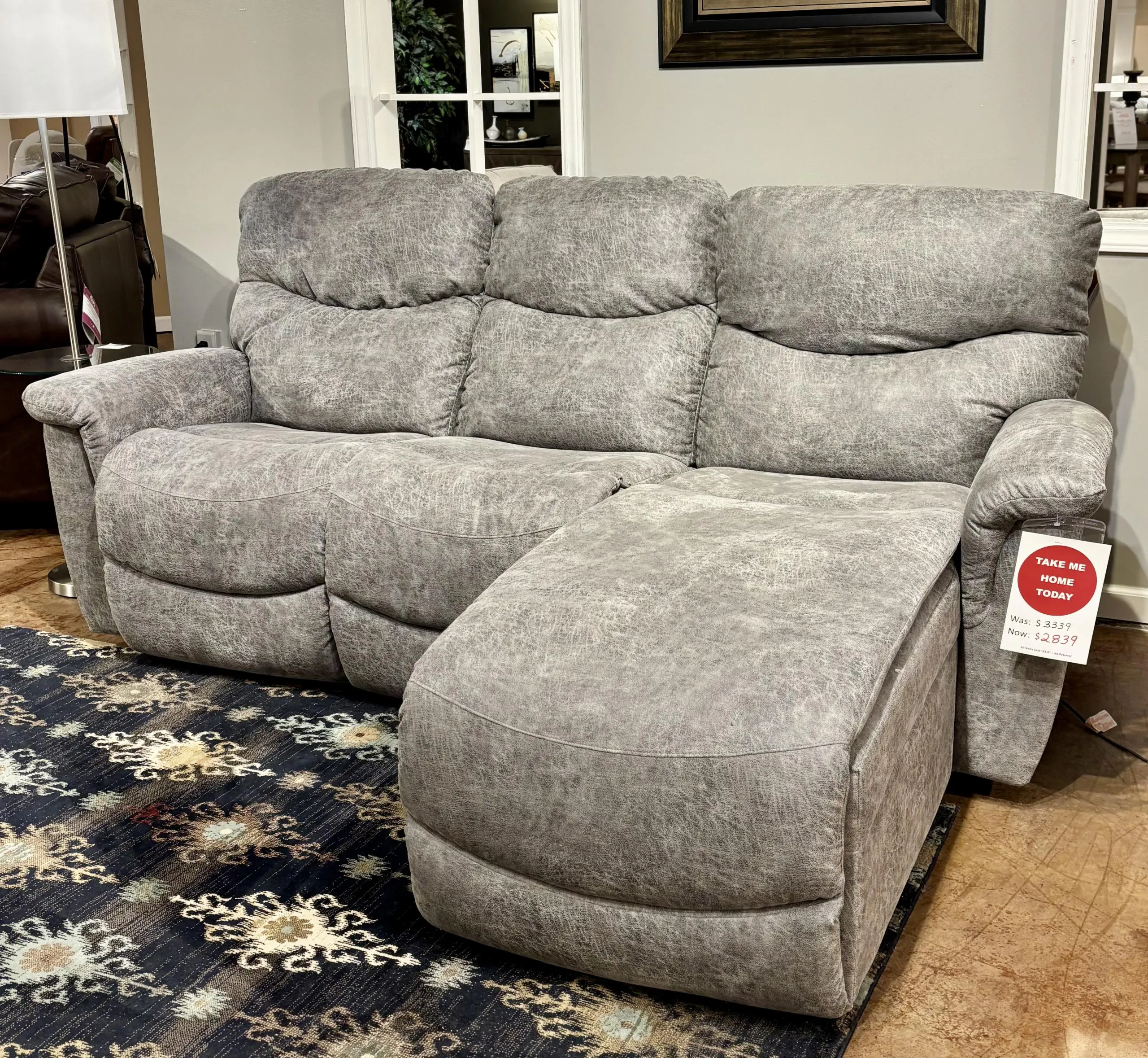 La-Z-Boy UQ4-521 James Sectional