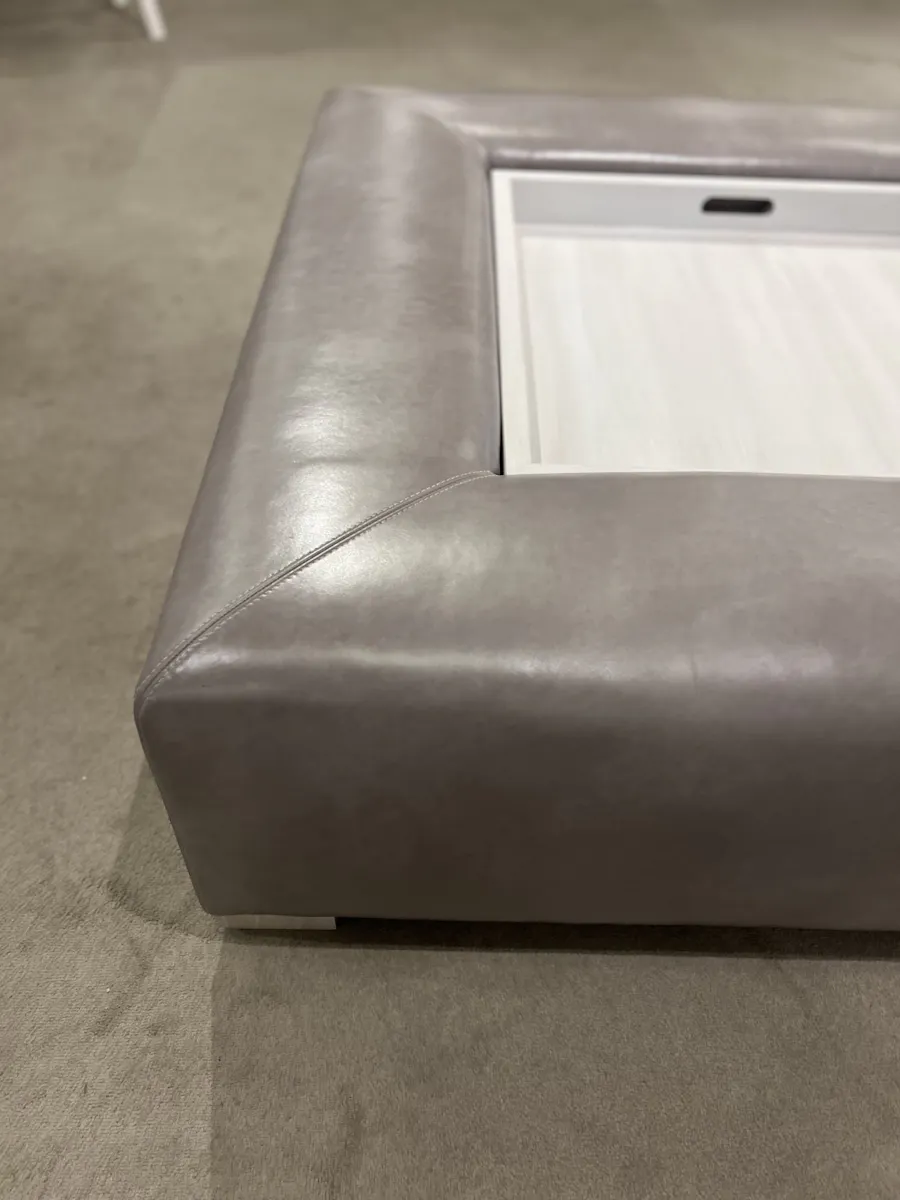 Century LTD7110-4848TR/220 Rockford 48" Sq Ottoman w/Tray Century LTD7110-4848TR/220 Rockford 48" Sq Ottoman w/Tray