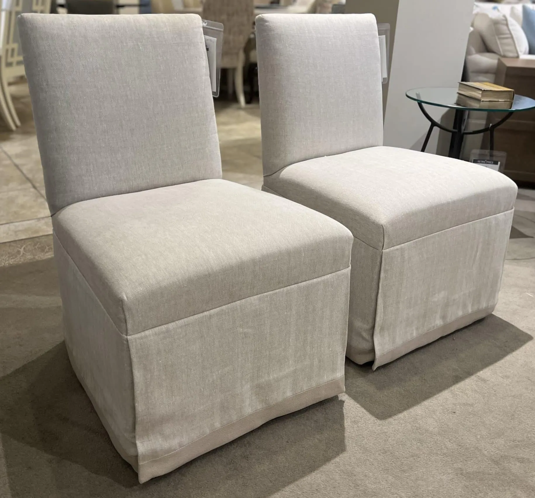 Century CCC3119S-SK/30 Hollis Skirted Chair