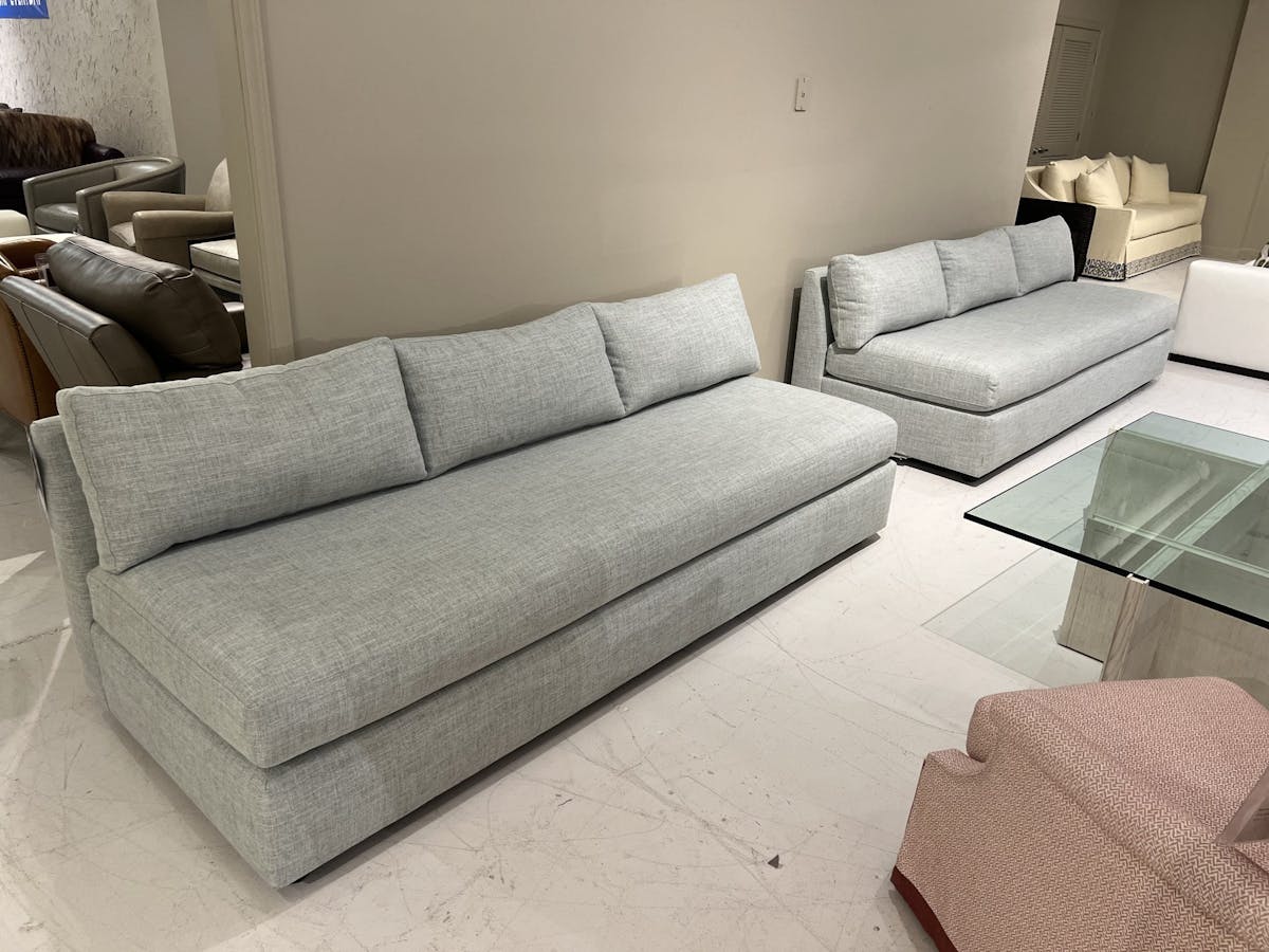Century LTD5264-92/100 Collier Armless Sofa Century LTD5264-92/100 Collier Armless Sofa