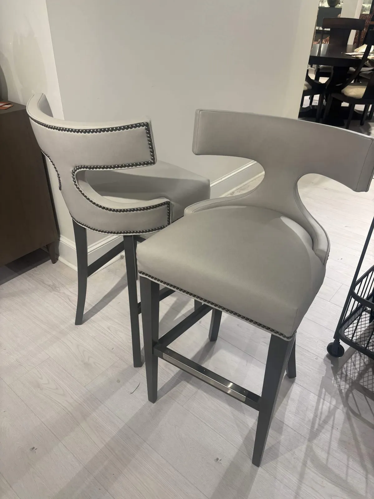 CR Laine 905-46 Rhea Barstools Pair of 2 CR Laine 905-46 Rhea Barstools Pair of 2