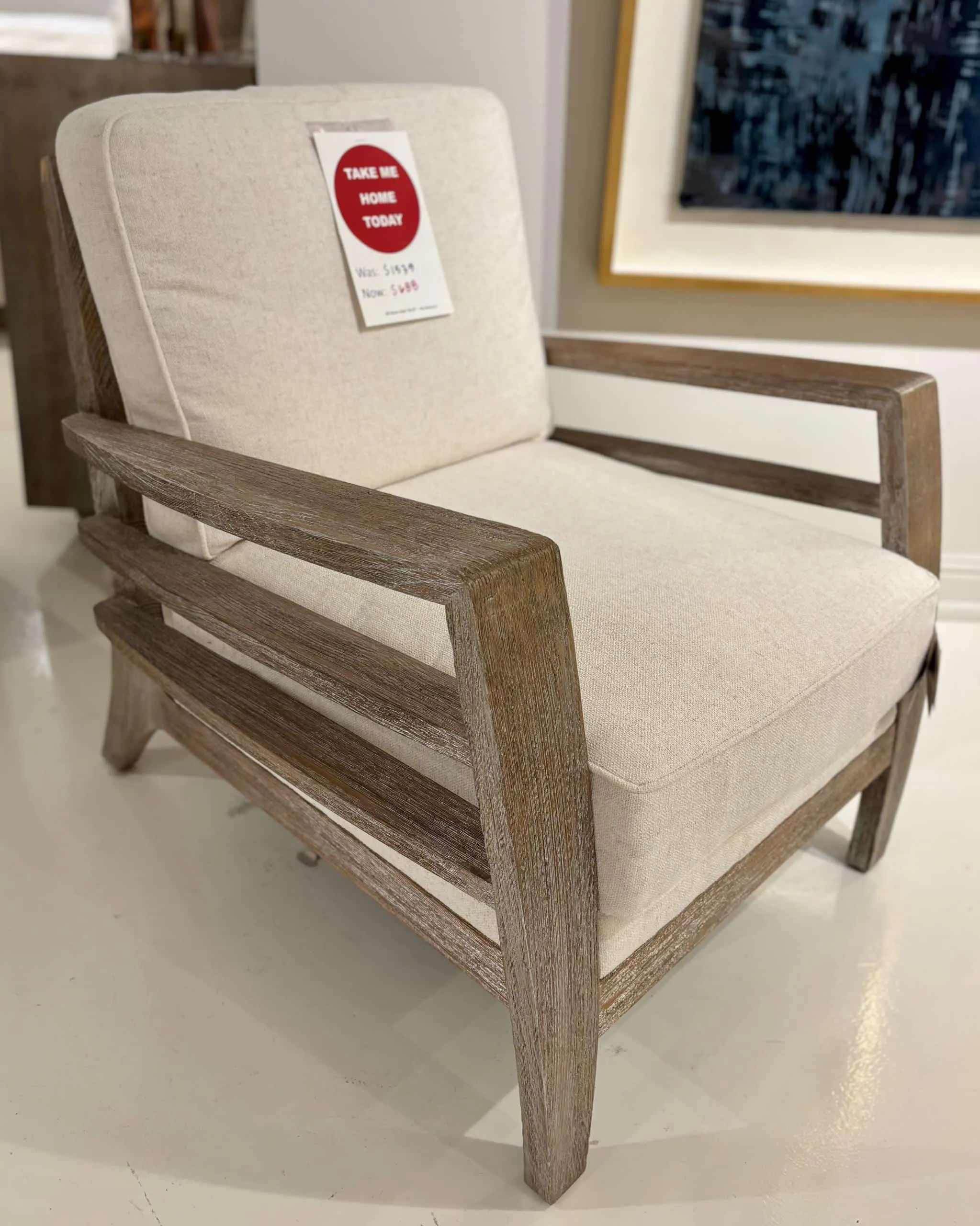 Caracole UPH-019-135-A Slatitude Chair