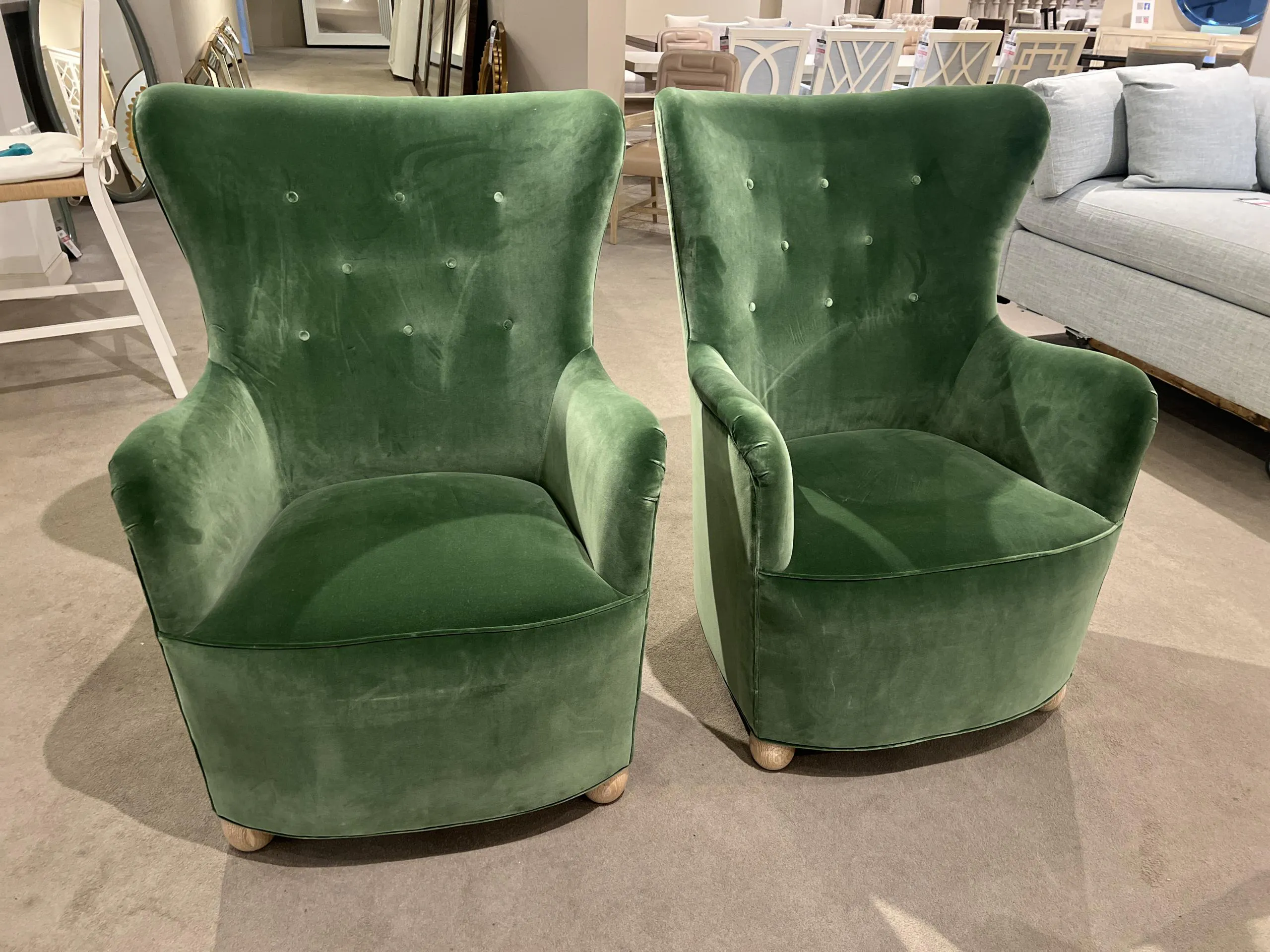 Highland House 2807/350,420 Edgar Wing Chair at Factory Outlets by Hickory Park