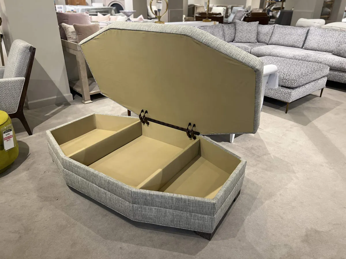 Century LTD7600-13/10 Cornerstone Wedge Storage Ottoman Century LTD7600-13/10 Cornerstone Wedge Storage Ottoman