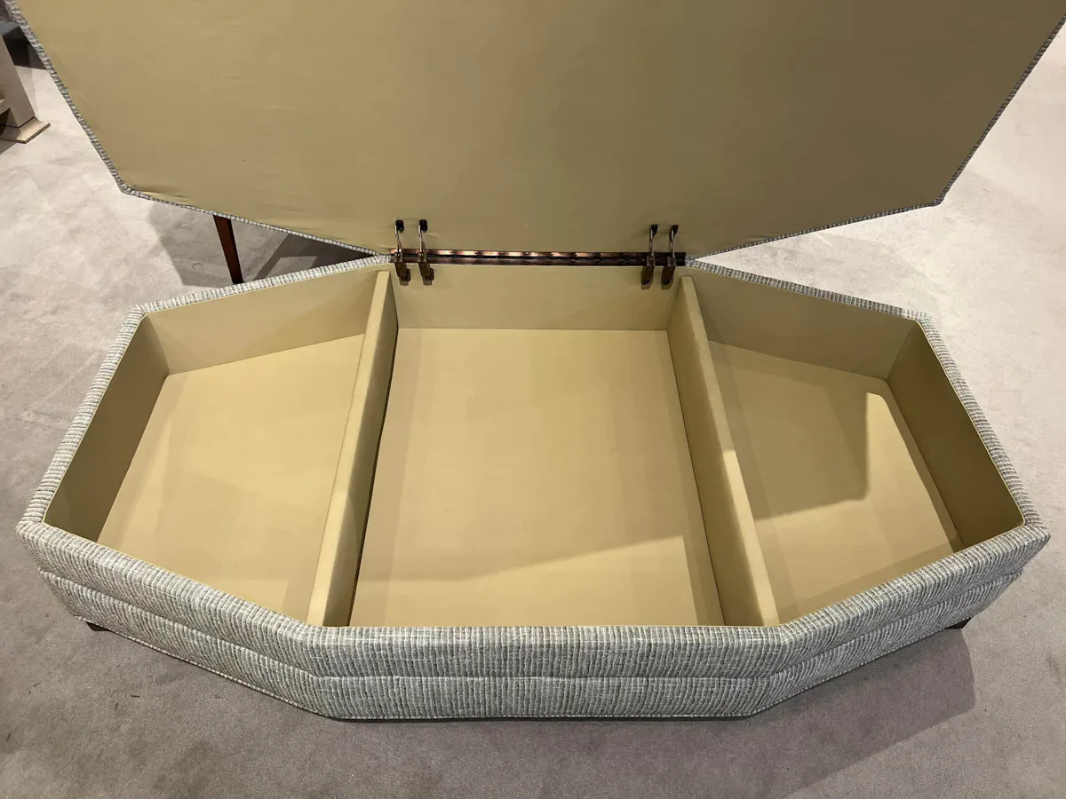 Century LTD7600-13/10 Cornerstone Wedge Storage Ottoman Century LTD7600-13/10 Cornerstone Wedge Storage Ottoman