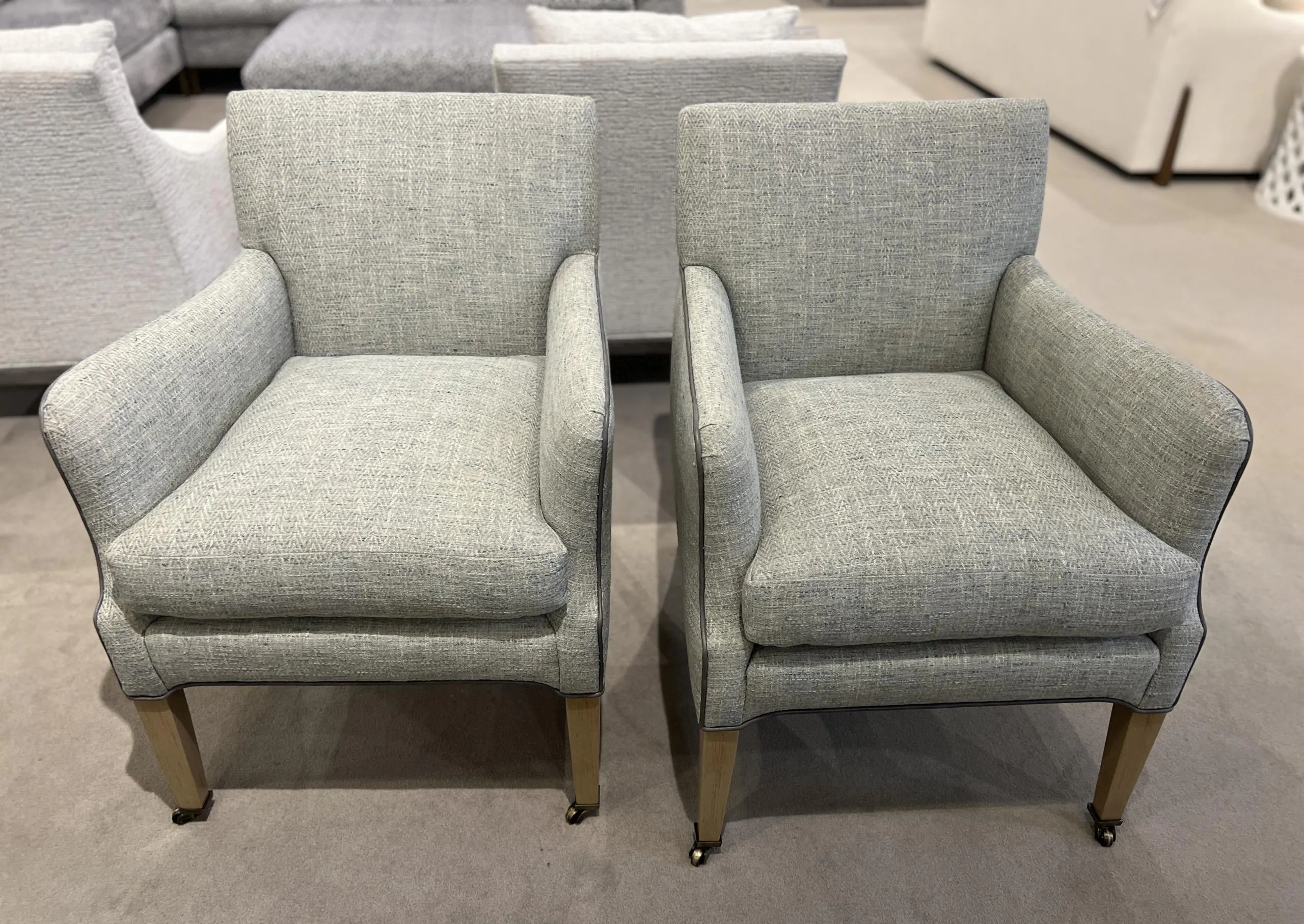 Jessica Charles 994-C/10865,10866 Finch Caster Game Chair