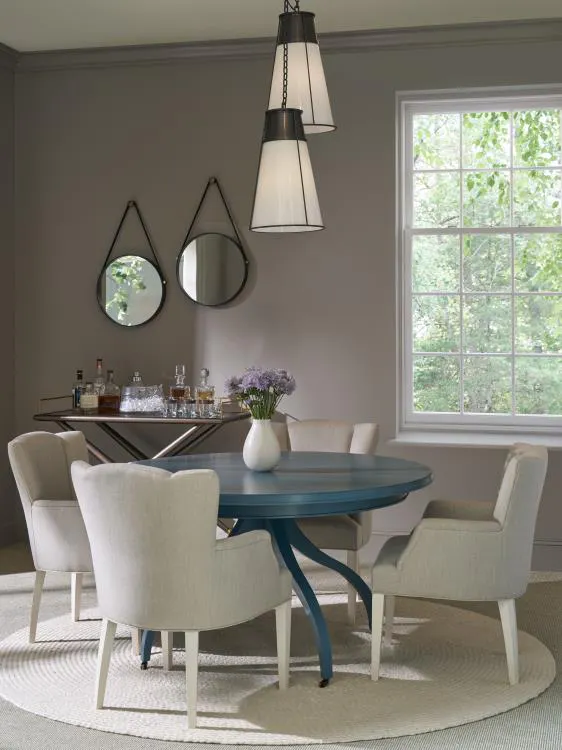 Hickory Chair HC181-70 Ingold Round Expansion Top Ash Hickory Chair HC181-70 Ingold Round Expansion Top Ash