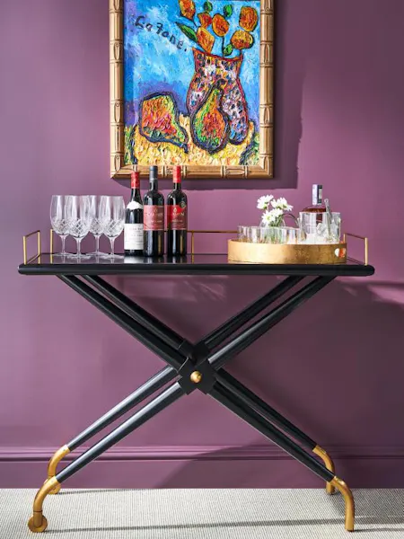 Hickory Chair HC3345-70 Hackney Bar Cart Hickory Chair HC3345-70 Hackney Bar Cart