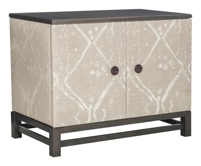 Hickory Chair HC9572-70 Remy 2 Door Upholstered Cabinet Hickory Chair HC9572-70 Remy 2 Door Upholstered Cabinet