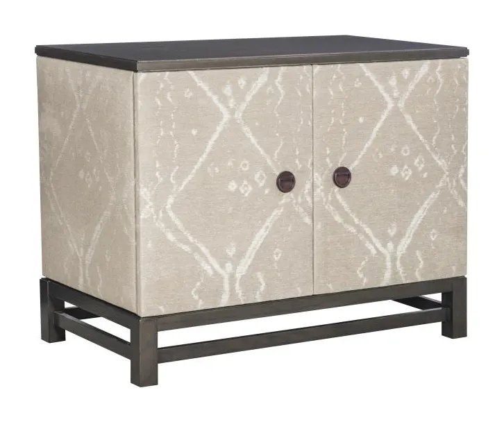 Hickory Chair HC9572-70 Remy 2 Door Upholstered Cabinet Hickory Chair HC9572-70 Remy 2 Door Upholstered Cabinet