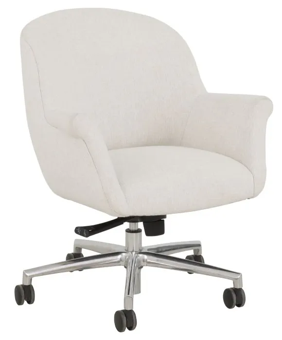 Fairfield 1020-35-2 Misty Executive Desk Chair with Polished Nickel Base Fairfield 1020-35-2 Misty Executive Desk Chair with Polished Nickel Base