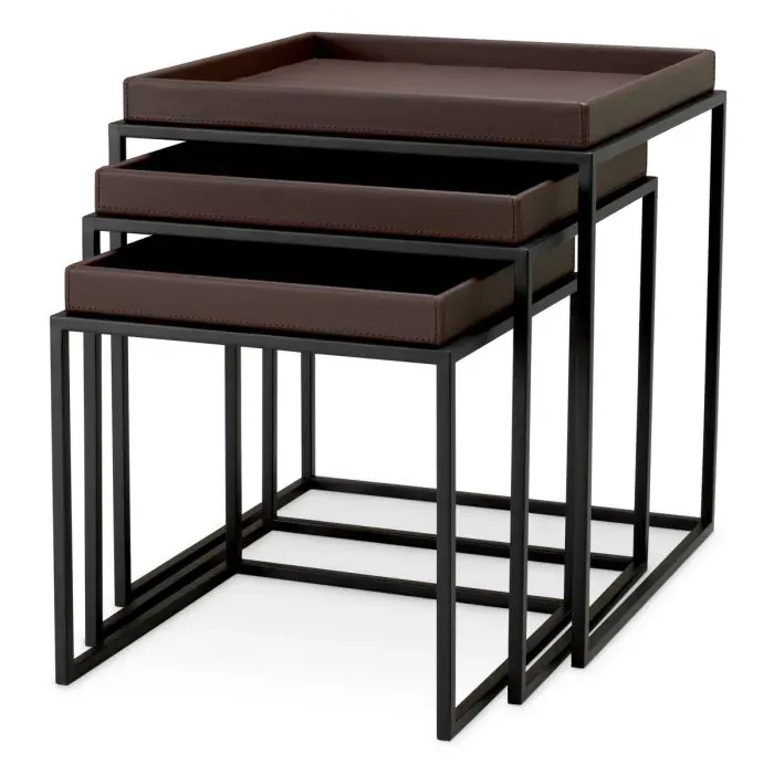 Eichholtz 120246 Side Table Léonard Set of 3
