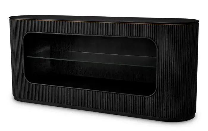 Eichholtz 120893 Dresser Bogota Charcoal Grey Oak Veneer Eichholtz 120893 Dresser Bogota Charcoal Grey Oak Veneer