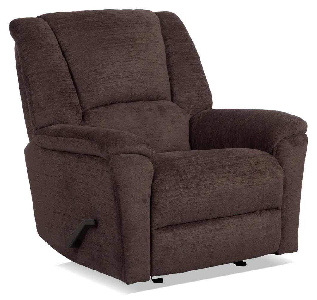 Flexsteel Q2432-54-41070 Plush Buffalo Fabric Perfect Match Gliding Recliner Flexsteel Q2432-54-41070 Plush Buffalo Fabric Perfect Match Gliding Recliner