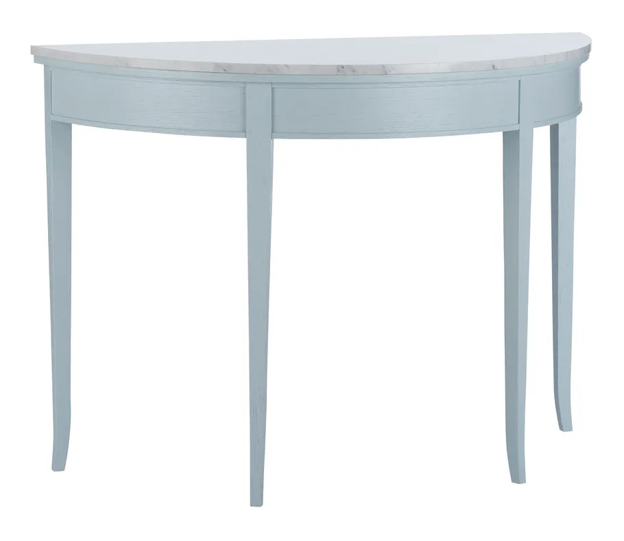Chelsea House C10570 Brussels Demilune Pale Blue Chelsea House C10570 Brussels Demilune Pale Blue
