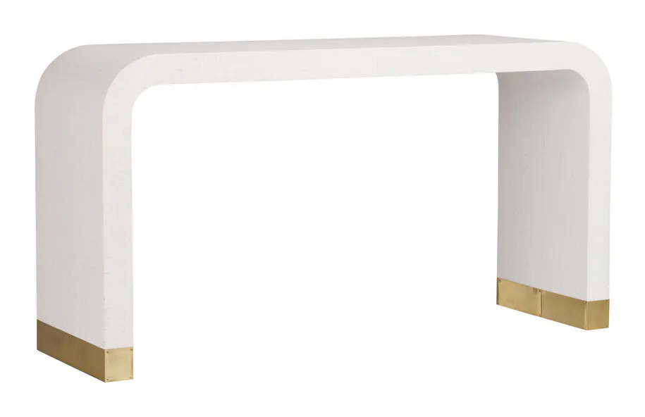 Chelsea House C10022 Waterfall Console White Chelsea House C10022 Waterfall Console White