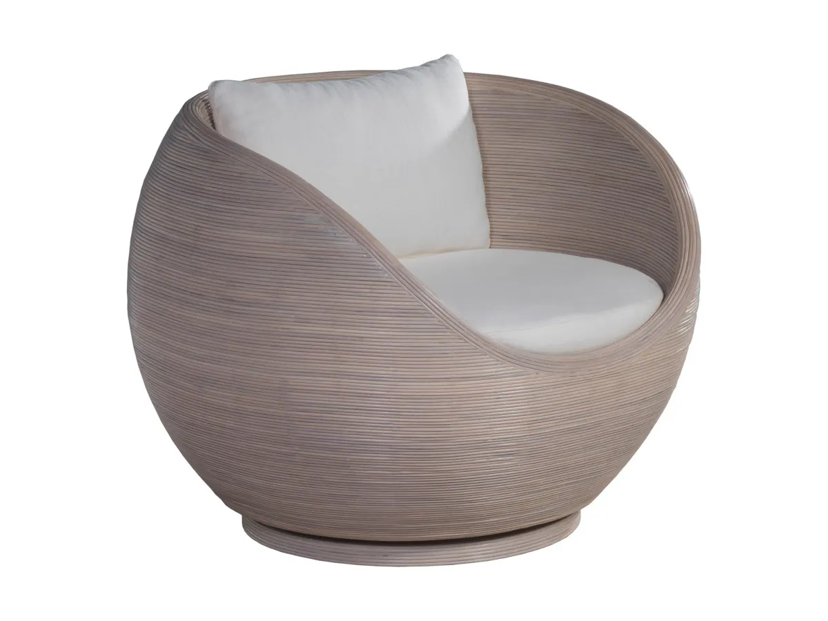 Artistica 2375-914 Solimar Rattan Swivel Chair