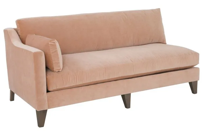 Fairfield 2715-52 Left Arm Facing Sofa One Back over One Seat with Tapered Legs Fairfield 2715-52 Left Arm Facing Sofa One Back over One Seat with Tapered Legs
