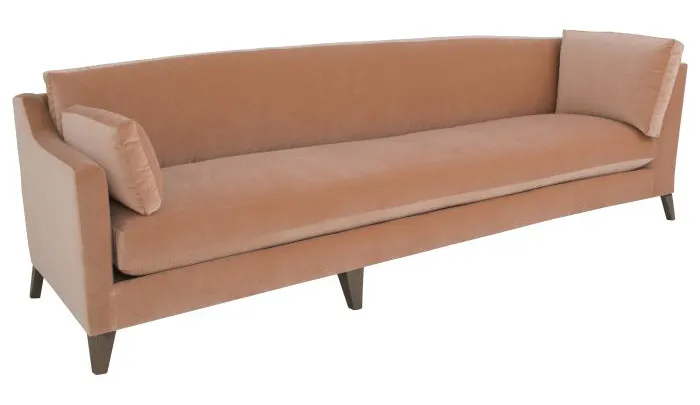 Fairfield 2715-54 Left Arm Facing Corner Sofa One Back over One Seat with Tapered Legs Fairfield 2715-54 Left Arm Facing Corner Sofa One Back over One Seat with Tapered Legs