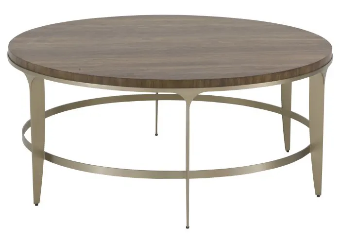 Fairfield 4407-13 The Astoria Round Cocktail Table Fairfield 4407-13 The Astoria Round Cocktail Table