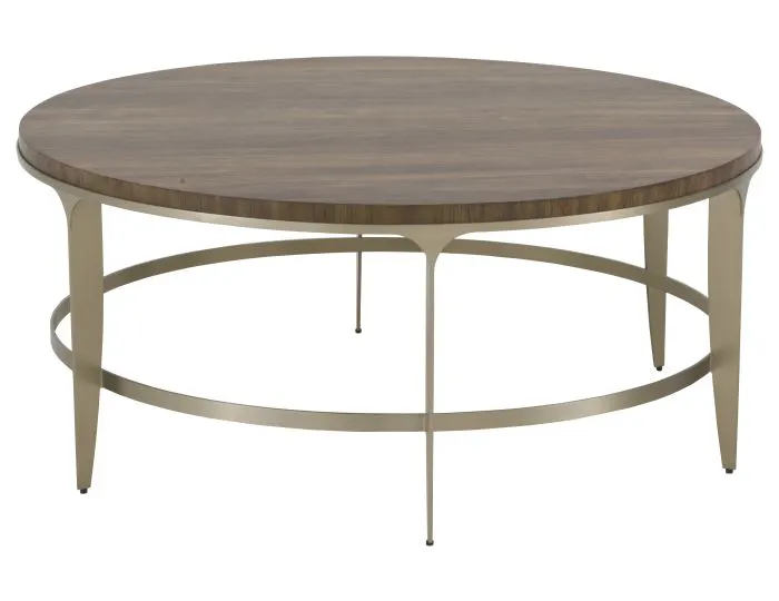 Fairfield 4407-13 The Astoria Round Cocktail Table Fairfield 4407-13 The Astoria Round Cocktail Table