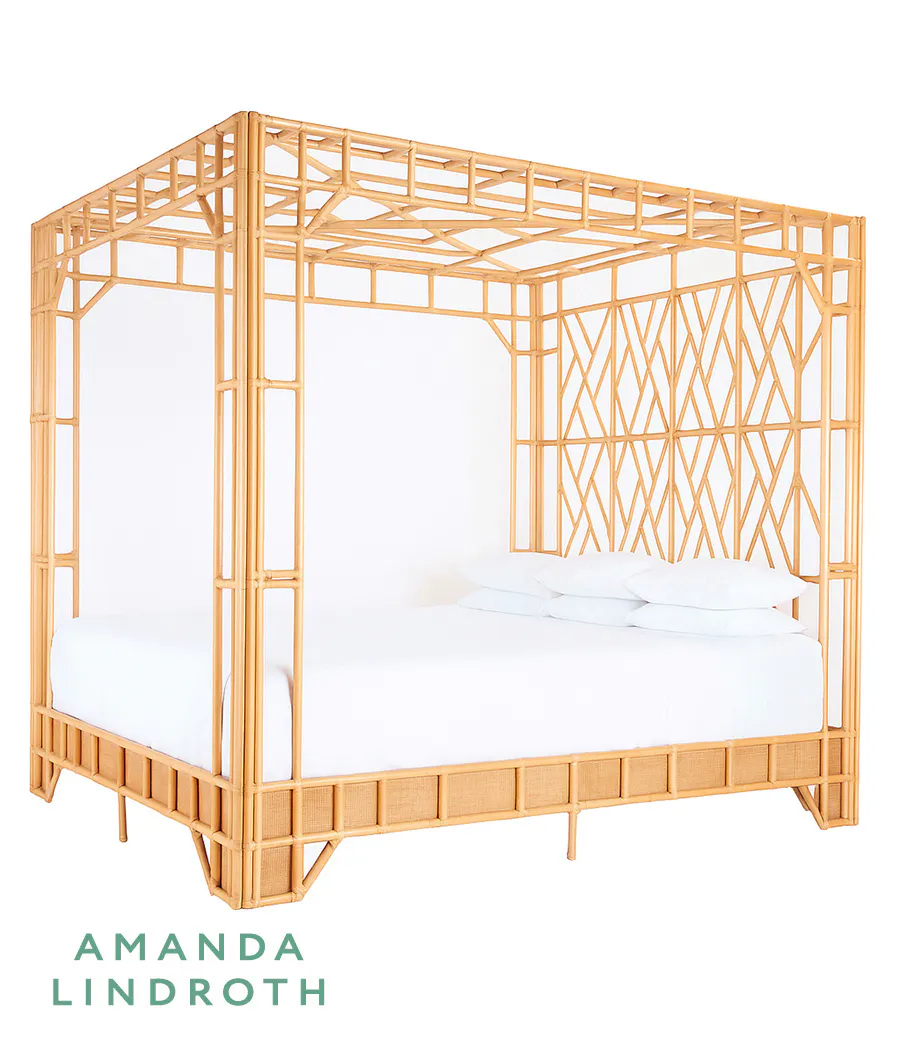 Chelsea House 60704630 Paradise Canopy Bed King