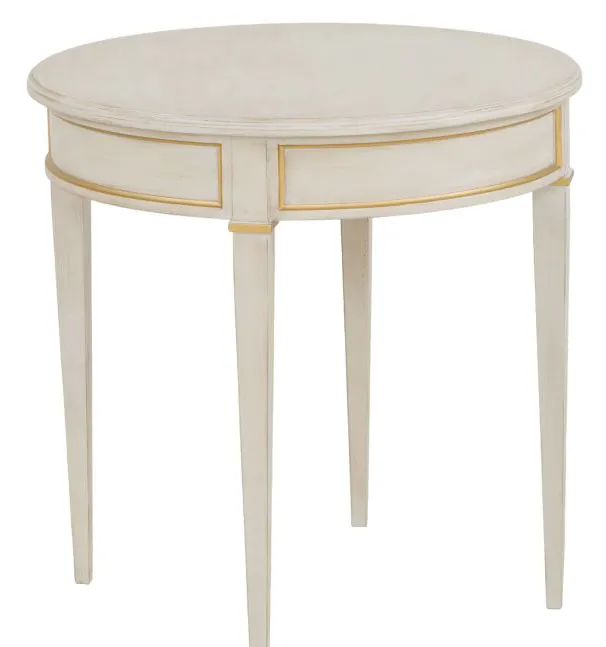 Fairfield 8010-19-C Linea Round End Table Fairfield 8010-19-C Linea Round End Table