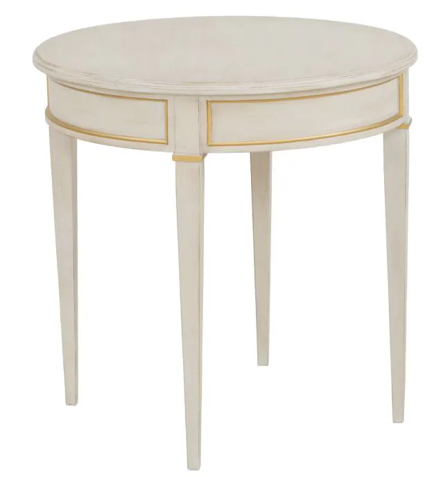 Fairfield 8010-19-C Linea Round End Table Fairfield 8010-19-C Linea Round End Table