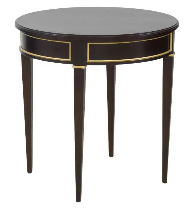 Fairfield 8010-19-M Linea Round End Table in Cafe Mocha Fairfield 8010-19-M Linea Round End Table in Cafe Mocha