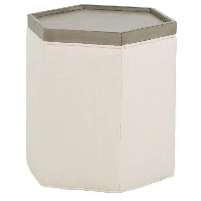 Fairfield 8400-88 Honeycomb Upholstered Drink Table
