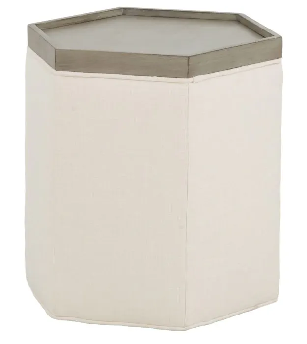 Fairfield 8400-88 Honeycomb Upholstered Drink Table Fairfield 8400-88 Honeycomb Upholstered Drink Table