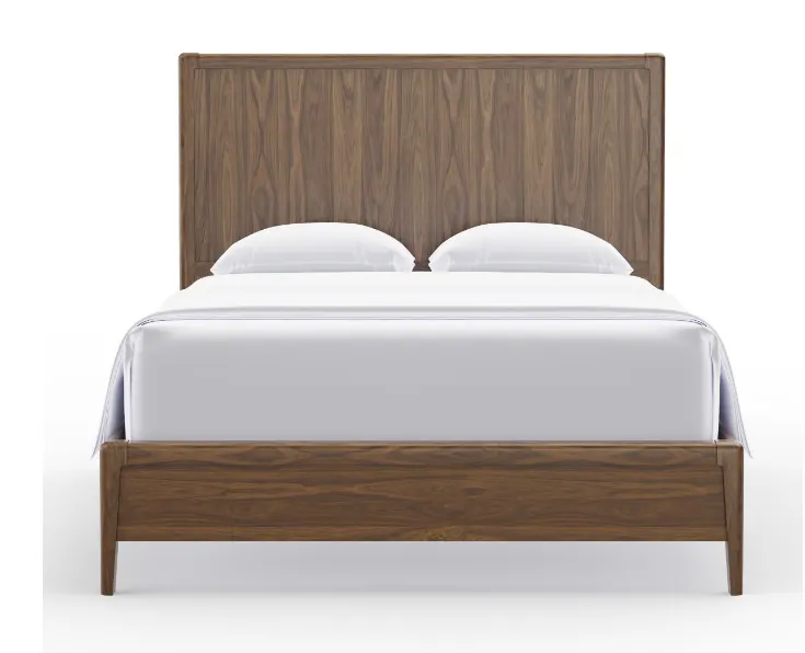 Vaughan Bassett 850-557-755-722 Nordhaven Queen Panel Bed Nordic Walnut Vaughan Bassett 850-557-755-722 Nordhaven Queen Panel Bed Nordic Walnut