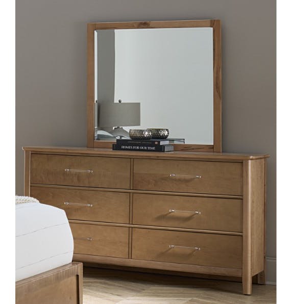 Vaughan Bassett 852-447 Nordhaven Landscape Mirror Clear Maple Vaughan Bassett 852-447 Nordhaven Landscape Mirror Clear Maple