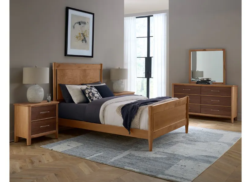 Vaughan Bassett 852-669-966-922-MS1 Nordhaven King Poster Bed Clear Maple Vaughan Bassett 852-669-966-922-MS1 Nordhaven King Poster Bed Clear Maple
