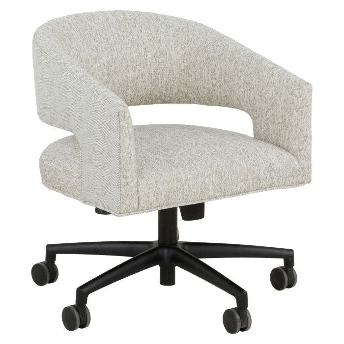 Fairfield 8864-35-4 Cleo Grande Executive Desk Chair with Matte Black Base