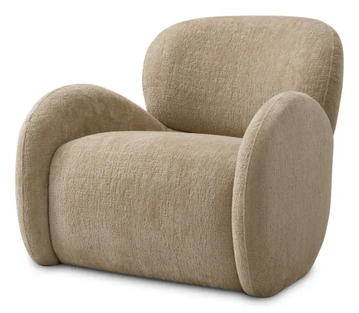 Eichholtz A119823 Chair Sylva in Avelin Sand Eichholtz A119823 Chair Sylva in Avelin Sand
