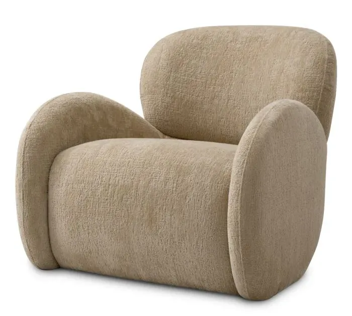 Eichholtz A119823 Chair Sylva in Avelin Sand Eichholtz A119823 Chair Sylva in Avelin Sand