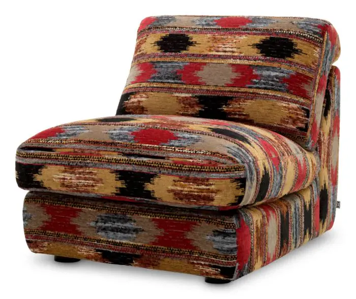 Eichholtz A120539 Chair Alden in Ombra Multi Color Eichholtz A120539 Chair Alden in Ombra Multi Color