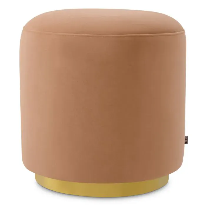 Eichholtz A120615 Dining Stool Greer in Savona Camel