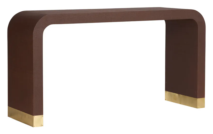 Chelsea House C10021 Waterfall Console Chocolate Chelsea House C10021 Waterfall Console Chocolate