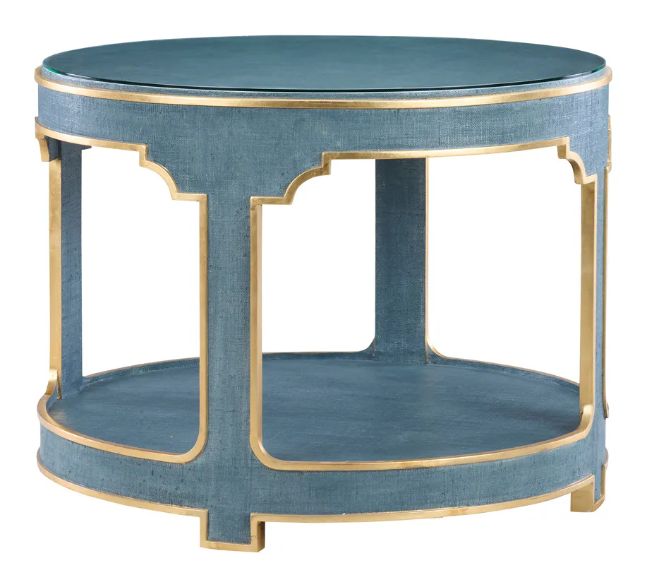 Chelsea House C10029 Yangon Hall Table Blue Chelsea House C10029 Yangon Hall Table Blue
