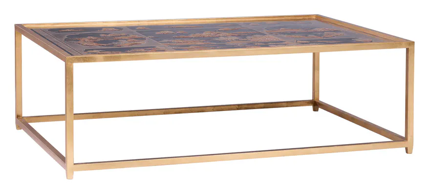 Chelsea House C10134 Chinoiserie Coffee Table Black Chelsea House C10134 Chinoiserie Coffee Table Black