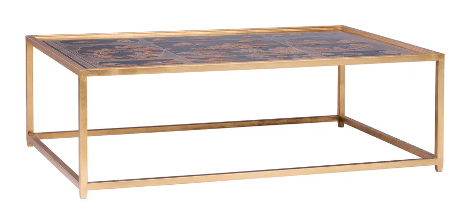 Chelsea House C10134 Chinoiserie Coffee Table Black Chelsea House C10134 Chinoiserie Coffee Table Black